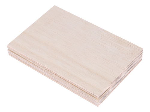 40 Láminas De Madera De Balsa, 150 X 100 X 2 Mm, Para Hou