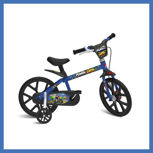 Bicicleta Crianças Desenho Infantil C/ Proteção Meninos