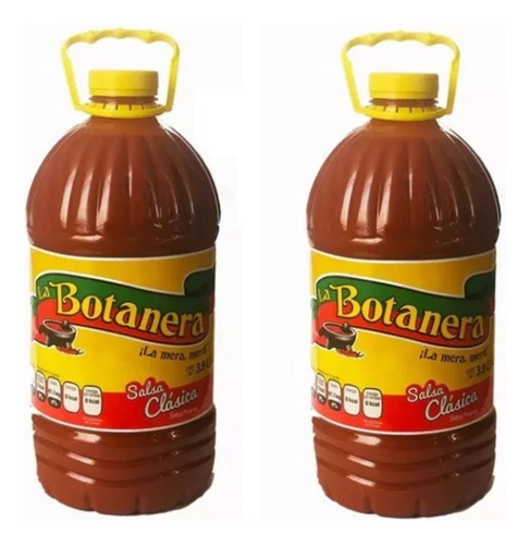 Salsa La Botanera Clasica Pack 2 Galones - 7.8 Litros