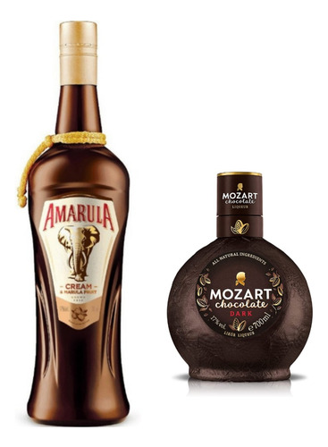 Combo Amarula Cream + Mozart Dark Chocolate. Envio Gratis