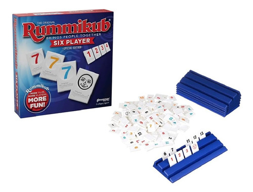 Edicion Para Seis Jugadores De Rummikub: El Clasico Juego...