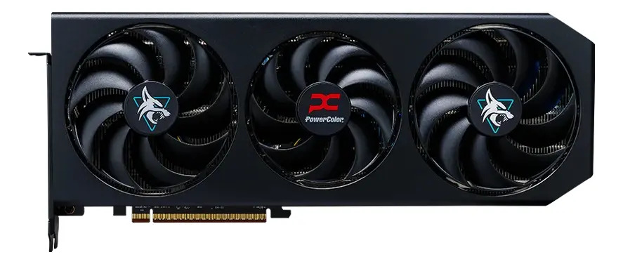 Tarjeta De Video Powercolor Hellhound Rx 9070 Xt 16gb Gddr6