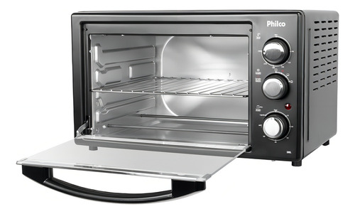 Horno eléctrico de encimera Philco PFE40P 38L negro