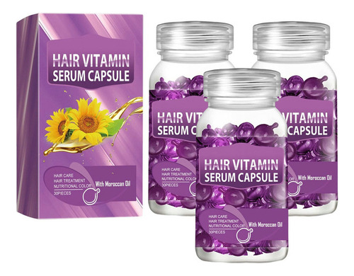 3×cápsula Vitamínica Sevich Smooth Silk - g a $7600