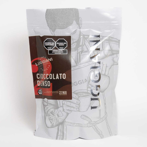 Cacao En Polvo Chocolate Luggiani Caliente Frio 1k Sin Tacc