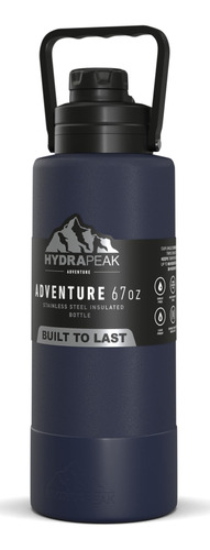 Hydrapeak Adventure - Botella De Agua Aislada De 64 Onzas Co