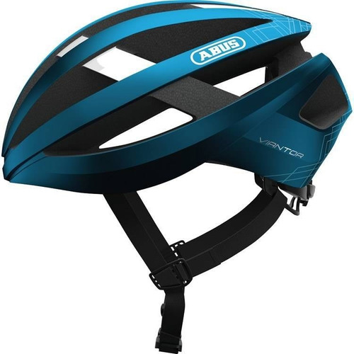 Capacete Ciclismo Abus Viantor Azul Fosco Original