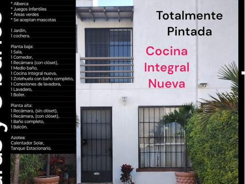 Casa En Privada Vigilancia 24/7 - Alberca. Jiutepec $8,000