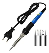 Comprar Ferro De Soldar Ajustável Temperatura Exbom 60w 450c Voltagem 220v Profissional Pro-Fsdo260-a