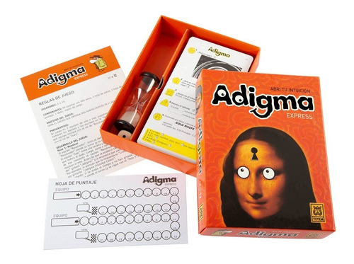 Imagen 2 de 3 de Adigma Express - Juego De Mesa - Ingenio Yetem