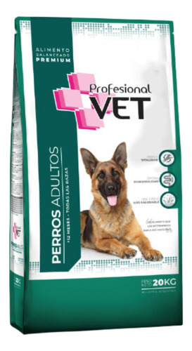 Profesional Vet Premium Adultos X 20 Kg - Happy Tails