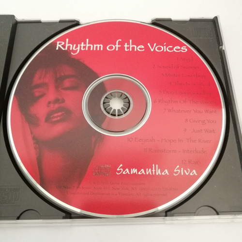 Samantha Siva Rhythm Of The Voices Cd Usado Musicovinyl (Usado)