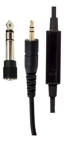 Fone Headset Com Microfone Rad Rd202 Broadcast Gravação Cor Preto