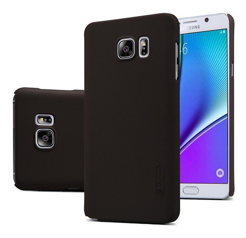 Imagen 6 de 7 de Carcasa Nillkin Frosted Shield Samsung Galaxy Note 5, Café