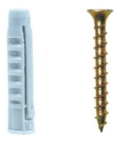 Pack Tornillo Fix + Tarugo Fisher Sx 6 Mm 30 Unidades