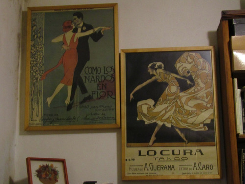 Cuadros Posters Originales Antiguos De Tango, Marco Ikea