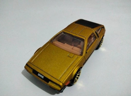 Hot Wheels Delorean Dmc Dorado Original Car Toy Juguete
