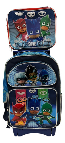 Mochila Pj Max Con Lonchera Primaria