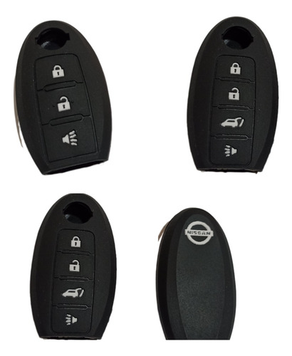 Estuche Protector De Control Remoto Nissan Tiida Qasqai