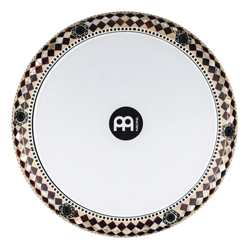 Tambor egípcio Meinl Aeed2 Doumbek, percussão colorida multicolorida de 8,75 polegadas