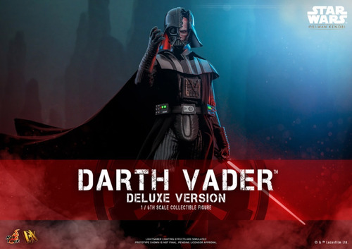Hot Toys Darth Vader Versão Deluxe Star Wars Série Dx 1/6