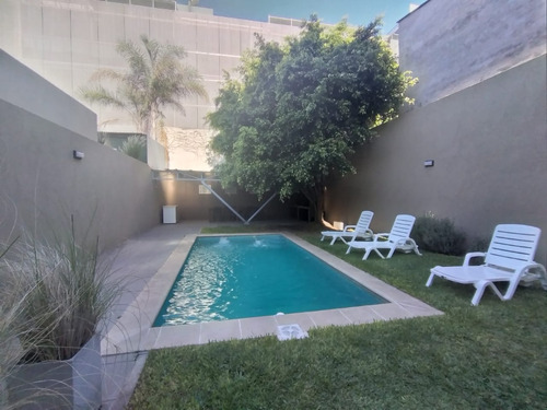 Imagen 12 de 15 de Amoblado Y Equipado - 2 Ambientes - Palermo Hollywood - Ideal Estudiantes - Edificio Con Piscina, Jardines, Solarium, Parrilla, Quincho, Salón De Usos Múltiples, Gimnasio, Laundry.