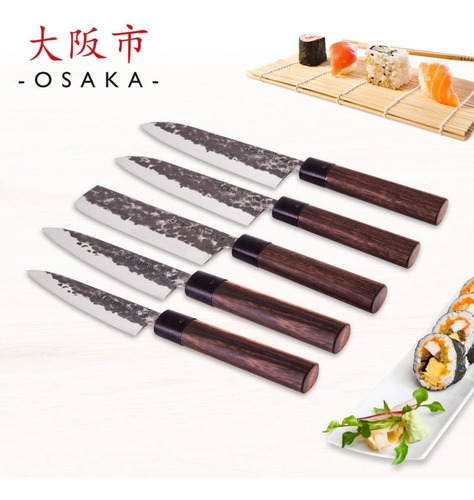 Set Cuchillo Tres Claveles Mod# Osaka 5pzas 