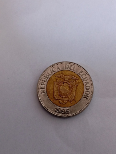 Moneda Ecuador 100 Sucres 1995 Bicentenario Natal (&421 (Usado)