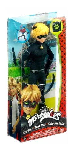 Miraculous Ladybug - Cat Noir em Ação 360º - Sunny - Bonecos