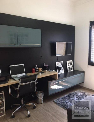 Imagem 23 de 30 de Casa Com 3 Dormitórios À Venda, 174 M² Por R$ 890.000 - Condomínio Belvedere I - Votorantim/sp, Próximo Ao Shopping Iguatemi. - Ca0057