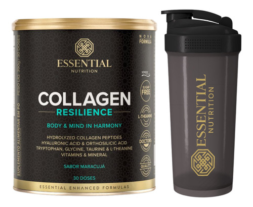 Collagen Resilience 30 Doses Essential + Coqueteleira