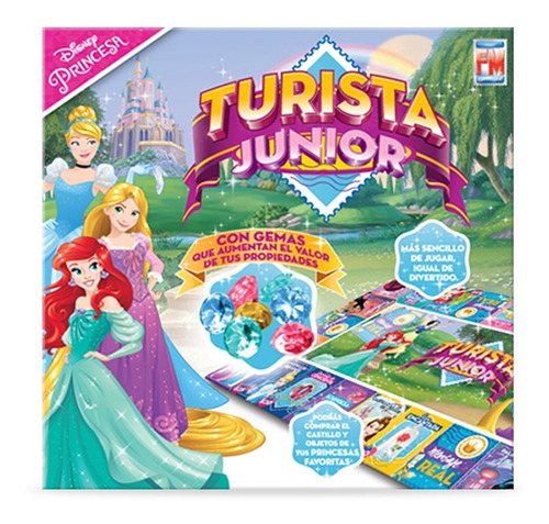 Imagen 3 de 5 de Juego De Mesa Fotorama Turista Princesas