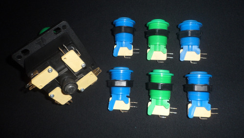 Pack Joystick Lorenzo Original Y 6 Botones (Usado)