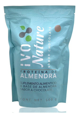 Proteína De Almendra Sabor Chocolate 500 G Ivo Nature