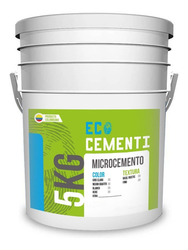 Microcemento Ecocementi - Fino Color 5kg