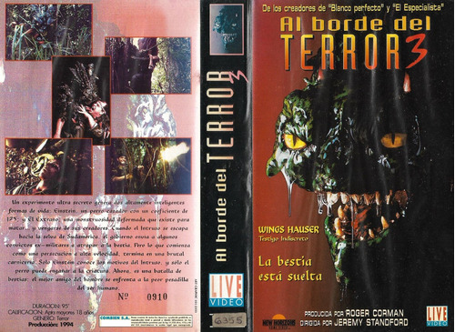 Al Borde Del Terror 3 Vhs Watchers Iii Terror Ficción 1994