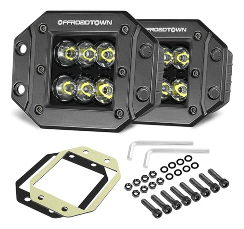 Offroadtown Flush Monte Led Pods 5 12000lm Led Led Conducció