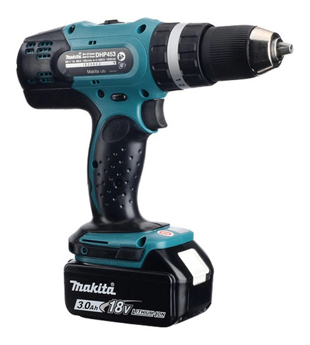 Imagem 3 de 4 de Furadeira Parafusadeira 18v Dhp453sye Impacto Bivolt Makita