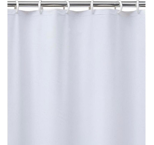 Forro Para Cortina De Baño Pvc 140x200 Cm Blanco