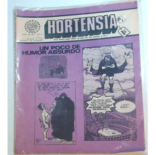 Revista Hortensia 87 - Abril De 1976 - Año Iv