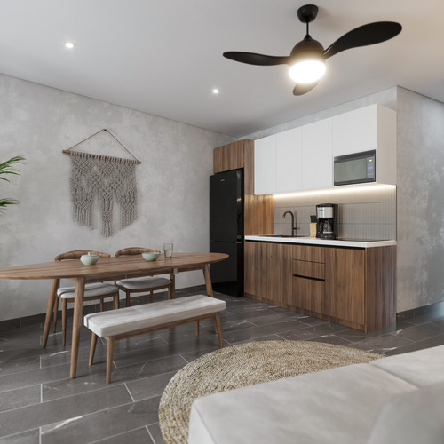 ¡tu Paraíso En Tulum! Departamento Moderno Con Vistas Increíbles