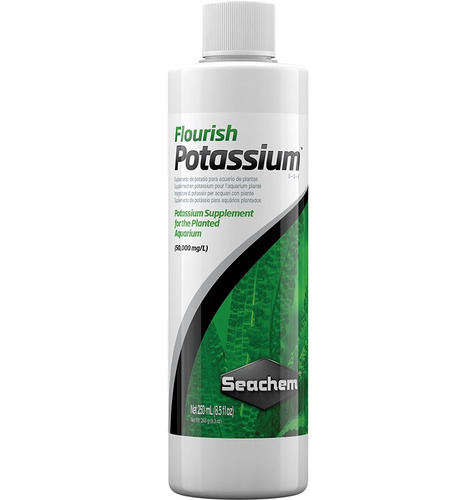 Potasio Flourish Potassium Seachem 250ml Plantas Acuaticas