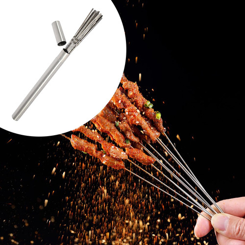 Brochetas De Metal Para Asar Brochetas Para 30 Centimetros