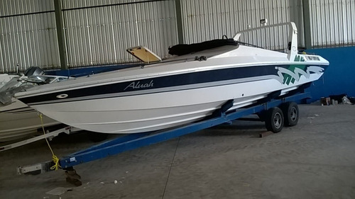 Lancha Magnum 29 Pes - Motor/rabeta Volvo Penta Aqda 41 Dies