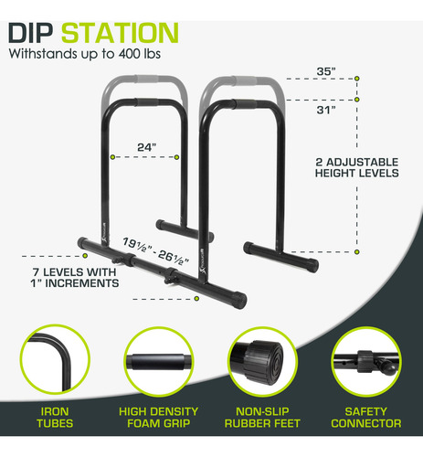 Prosource Soporte Para Dip Station Barra De Presión De
