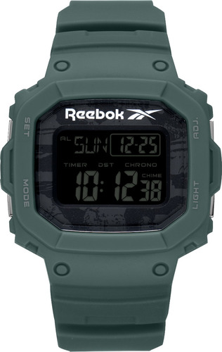 Reloj Reebok Proud Digital Rv-pod-g9-pgpg-bs Malla Azul