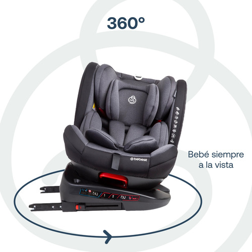 Silla De Auto Saturn Dark Grey