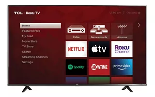 Television Tcl 50s433 Roku Tv 4k Ultra Hd Pantalla Led 50''