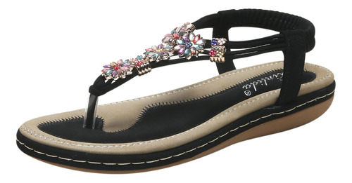Zapatillas De Tacón Bajo Para Mujer F Sandal, Informales, Có