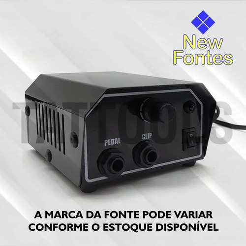 Kit Tatuagem Tattoo C Máquina Rotativa Eclipse Rca Igual X13